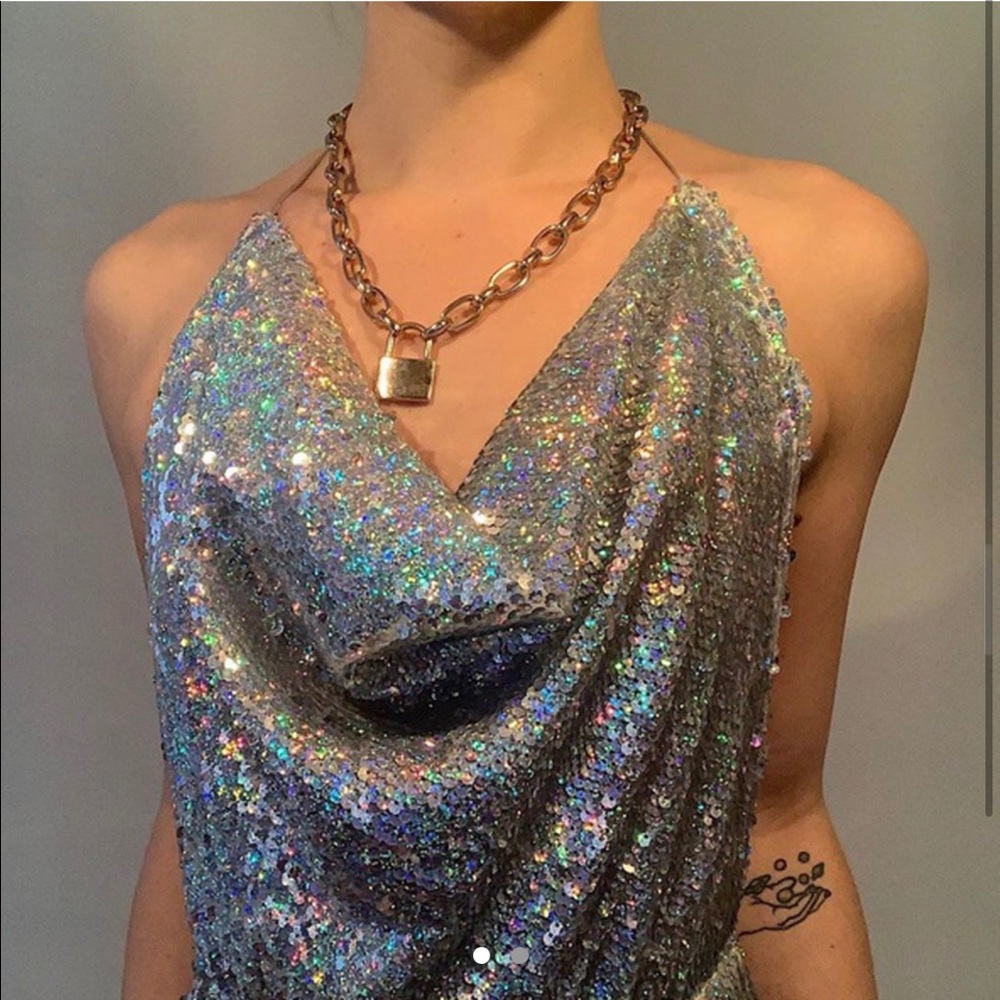 *RARE 1/1 FULL SEQUIN PANTSUIT*